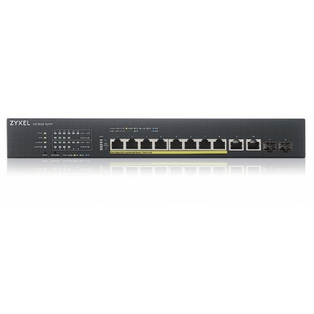 ZYXEL XS1930-12HP-ZZ0101F NebulaFlex Коммутатор 2SFP+ 375W управляемый