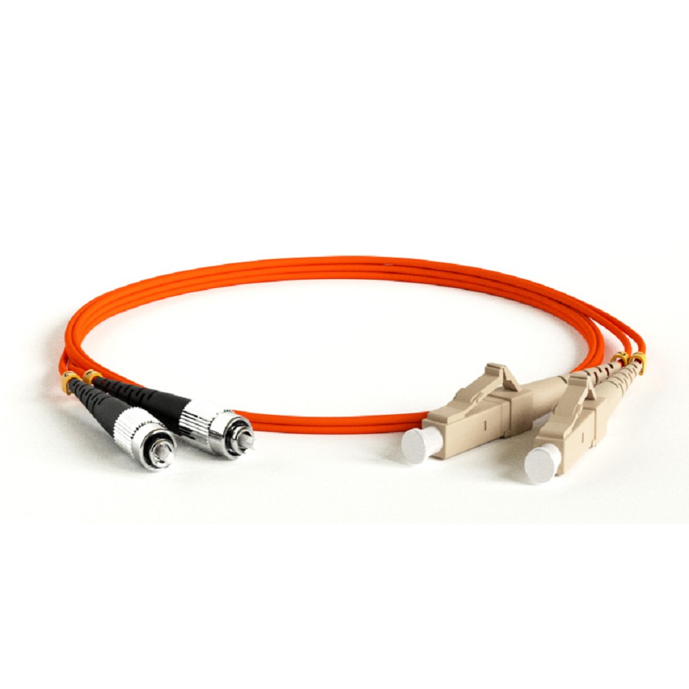 Hyperline FC-D2-50-FC/­PR-LC/­PR-H-3M-LSZH-OR Патч-корд волоконно-оптический (шнур) MM 50/­125, FC-LC, 2.0 мм, duplex, LSZH, 3 м