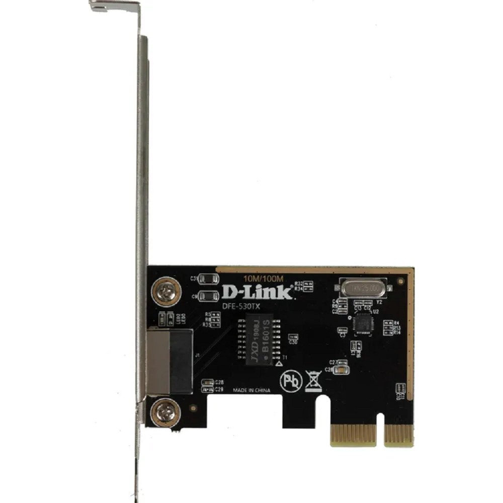 D-Link DFE-530TX/E1A Сетевой PCI Express адаптер с 1 портом 10/100Base-TX (OEM)