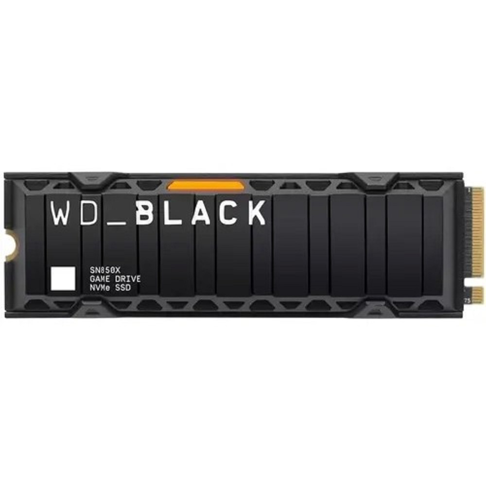 WD SSD Black SN850X, 1.0TB, M.2(22x80mm),[WDS100T2XHE] NVMe, PCIe 4.0 x4, 3D TLC