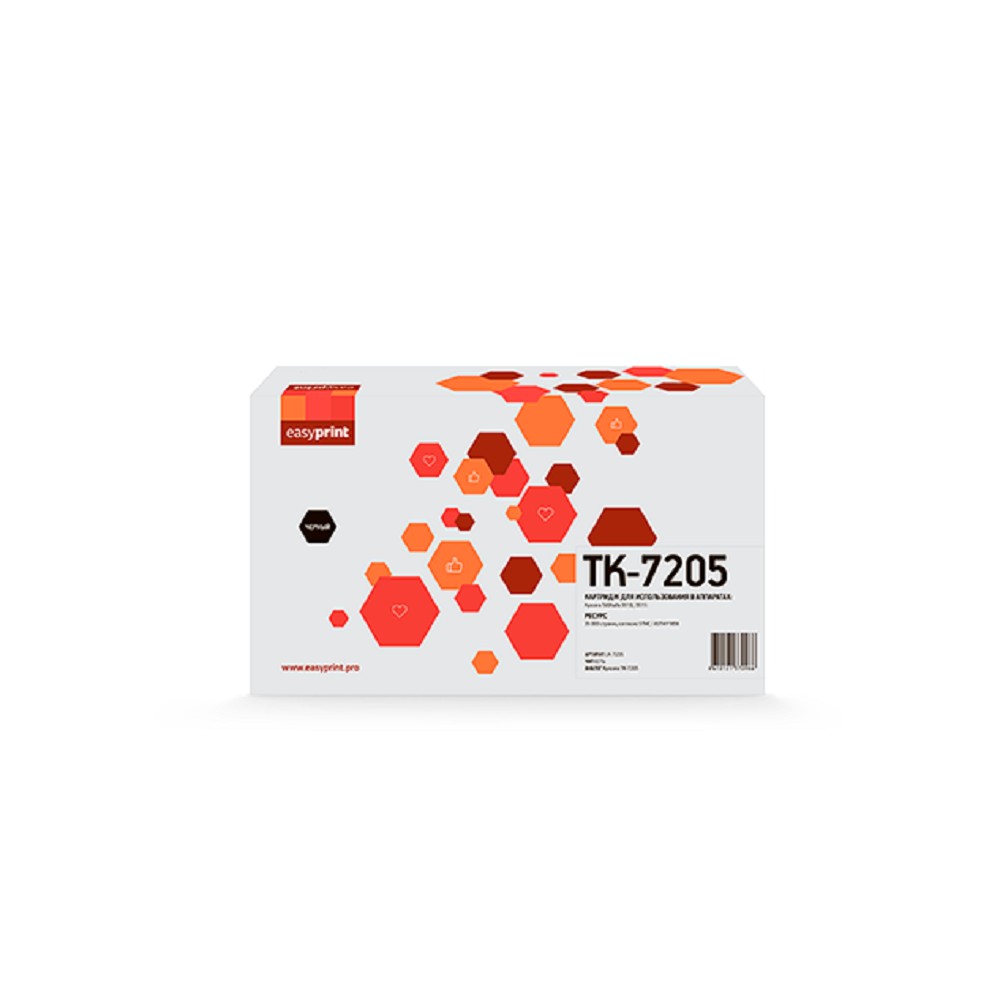             Тонер-картридж EasyPrint LK-7205 для Kyocera TASKalfa 3510i/3511i (35000 стр.) с чипом