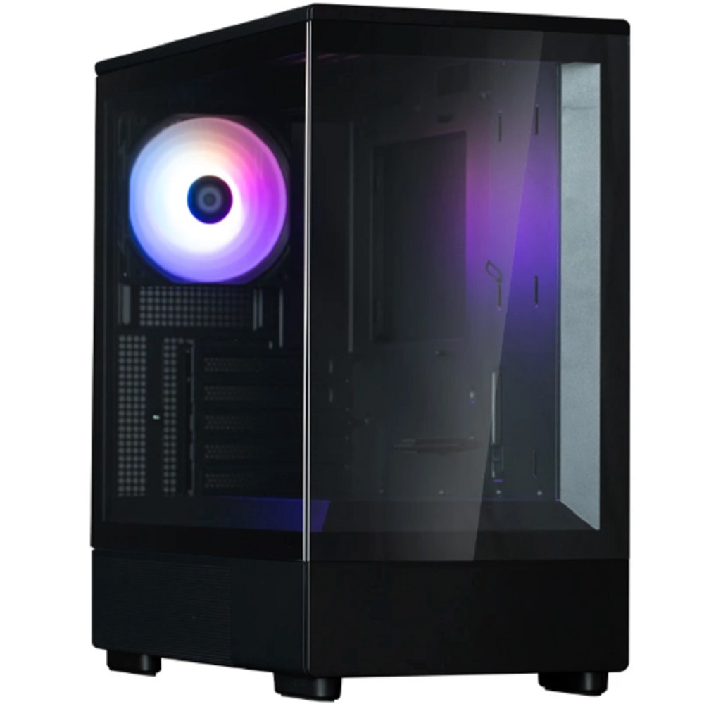 Корпус Zalman P10 Black mATX Mini Tower PC Case, ZM-AF120 ARGBx1