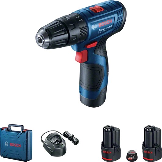 Bosch GSB 120-LI ударная дрель-шуруповерт [06019G8100] {12 В, 2акк- Li-ion.2 Ач, чем } 