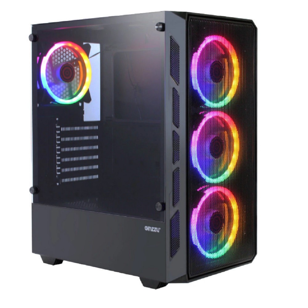 Повреждение упаковки Ginzzu RX320 ATX FAN 12CM FRGB*4