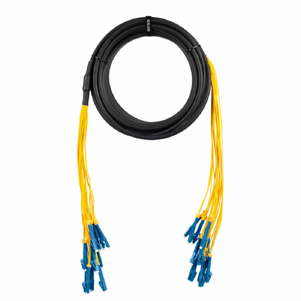 NTSS Сборка кабельная NTSS 16ов, LC/UPC-LC/UPC 50/125мкм OM3, длина 60м, вывод 0.4м, буфер 3мм (NTSS-FO-D-IN/OUT-503-16-LSZH) в бухте NTSS-FU16-503-LC/U-LC/U-0.4-3.0-60