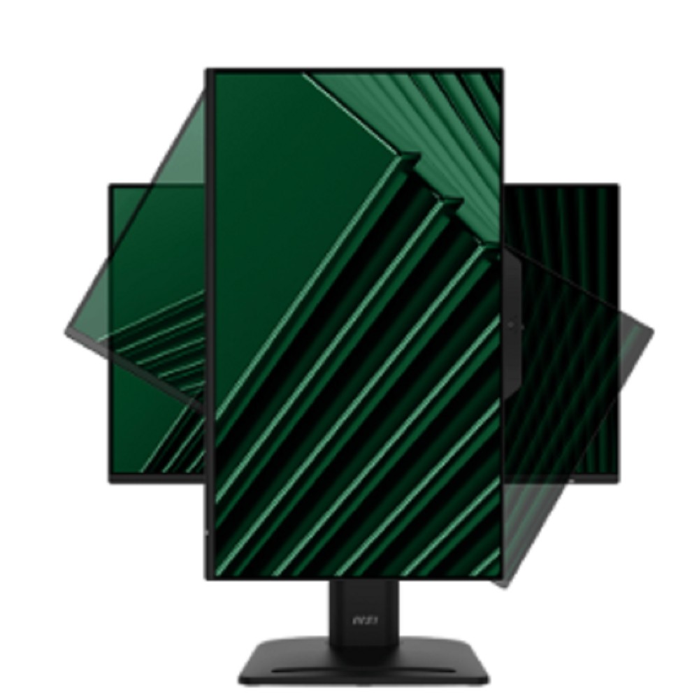 MSI PRO 23.8" MP242PMG {IPS 1920x1080 120Hz 4ms 300cd D-Sub HDMI DisplayPort 2xUSB Speakers WebCam HAS Pivot Vesa} [9S6-3PD89T-005]