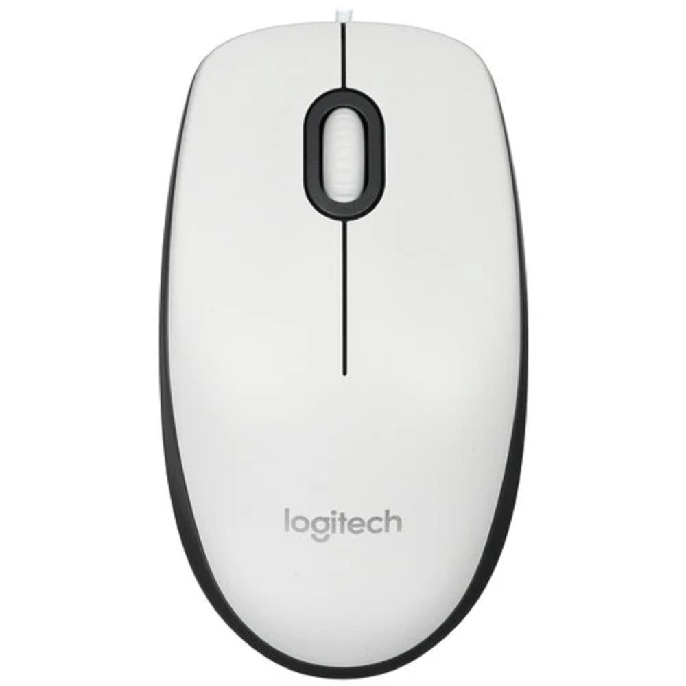 910-005004/910-006764 Мышь Logitech M100 USB White