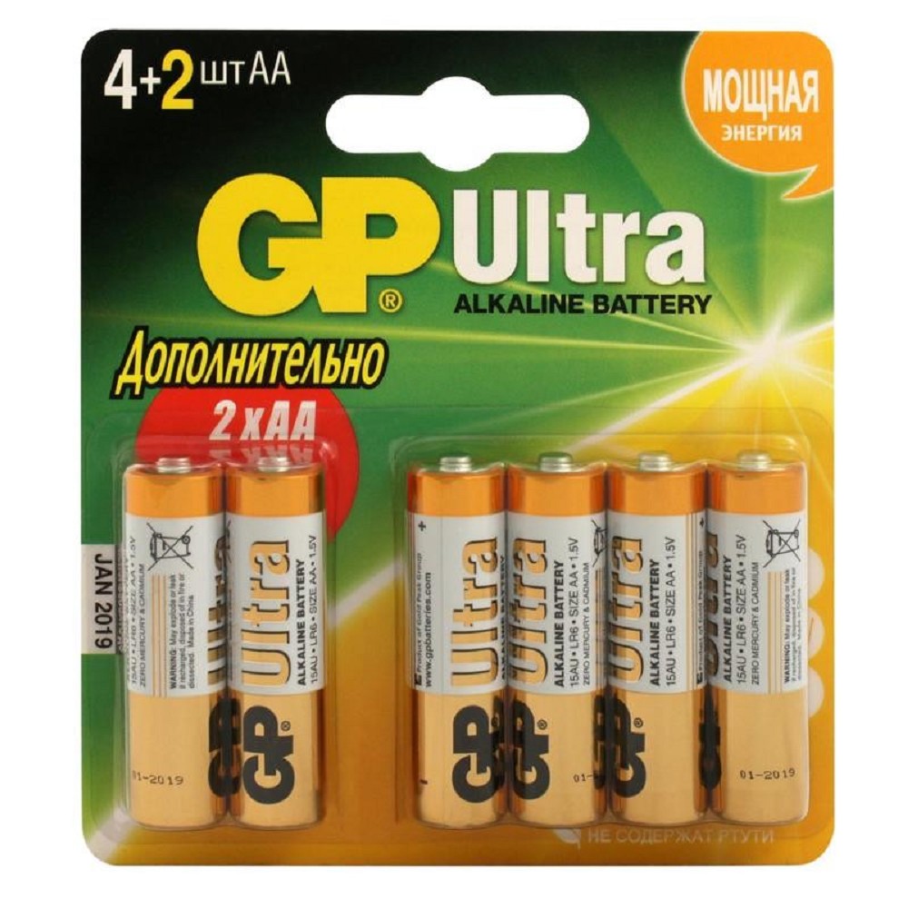 GP 15AU4/2-CR6 Ultra 72/720 (GP 15AUA214/2-2CRSBC6) (6 шт. в уп-ке)