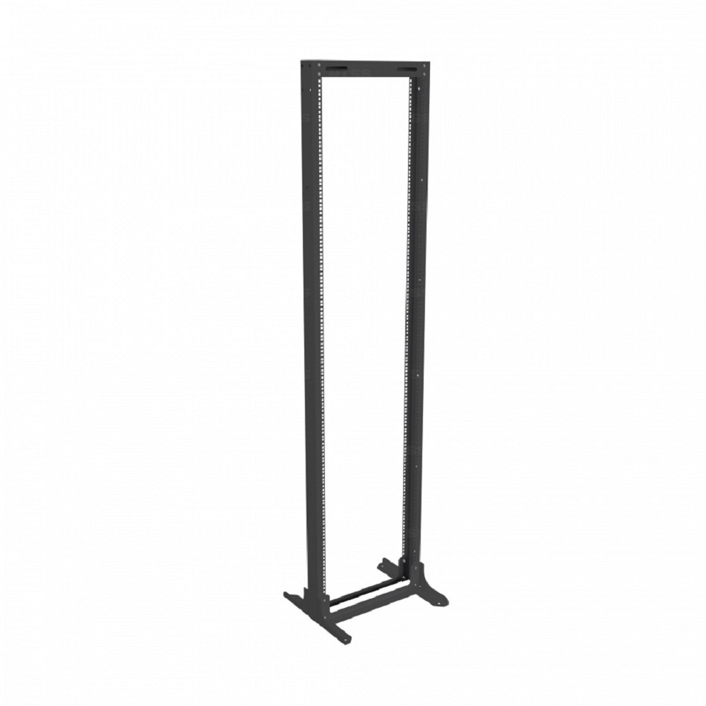 NTSS Стойка серверная NTSS OR однорамная 45U 19, комплект ножек, черный RAL 9005 NTSS-1GOR45U-BL