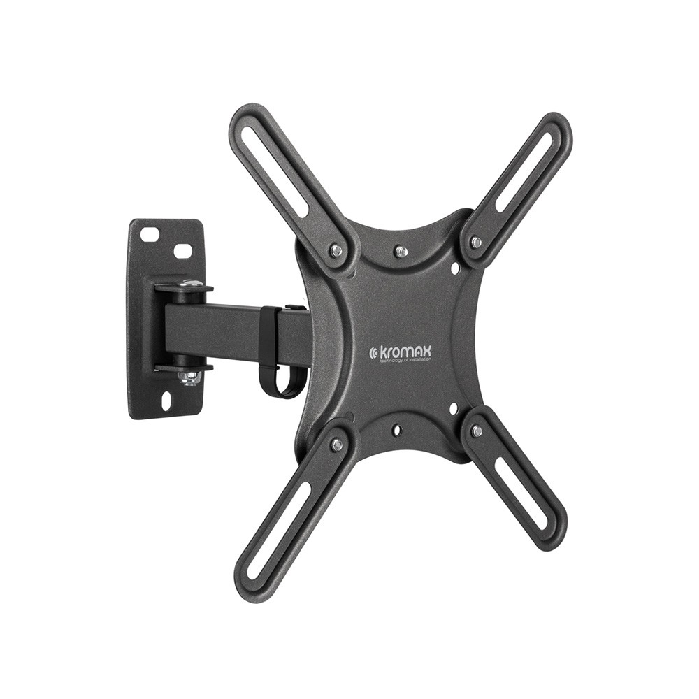 Kromax CORBEL-4 черный 15"-42" макс.25кг настенный поворот и наклон