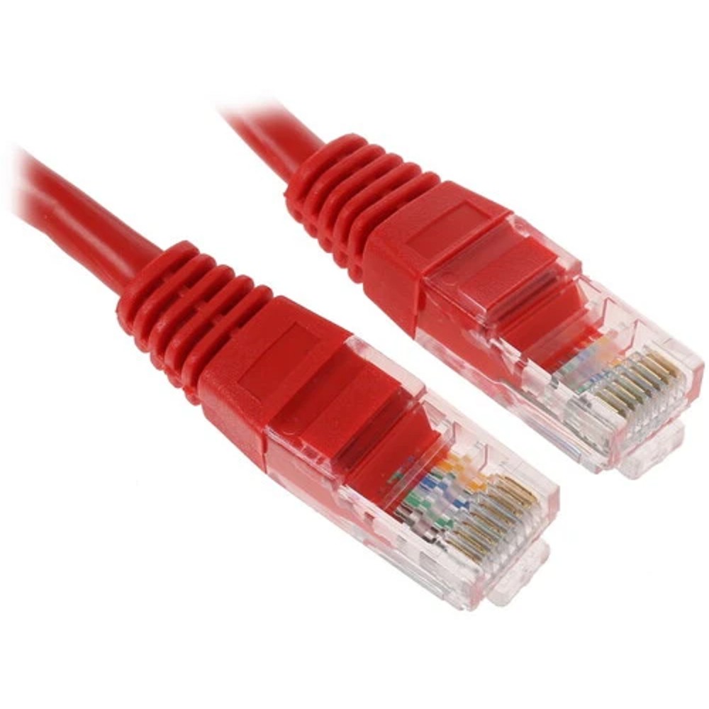 Cablexpert PP12-0.5M/R Патч-корд UTP   кат.5e, 0.5м, литой, многожильный (красный)