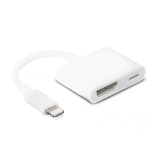 KS-is KS-381 Адаптер Lightning в HDMI с портом зарядки 