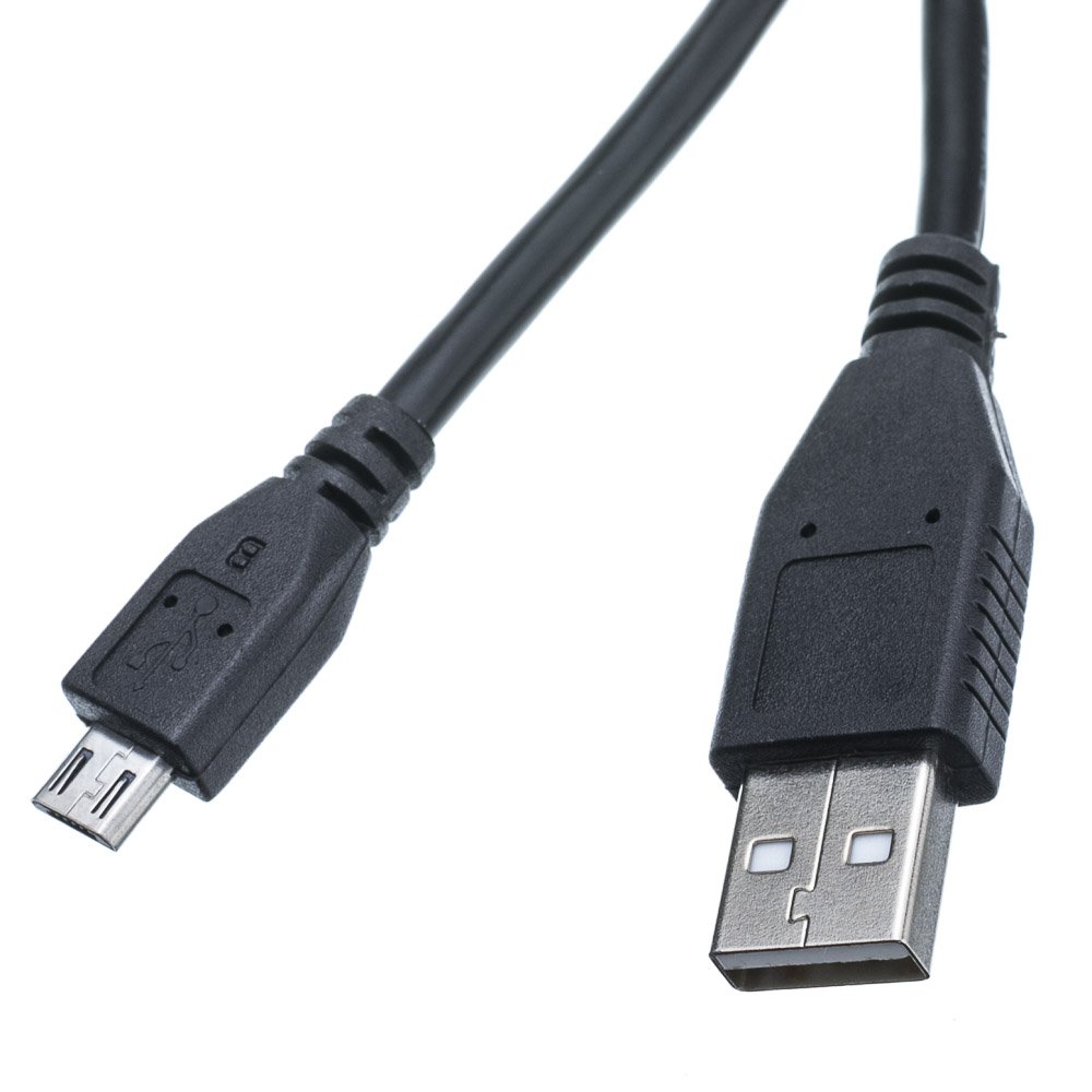 Bion Кабель USB 2.0 - micro USB, AM-microB, 0.5 м, черный [BXP-CCP-mUSB2-AMBM-005]