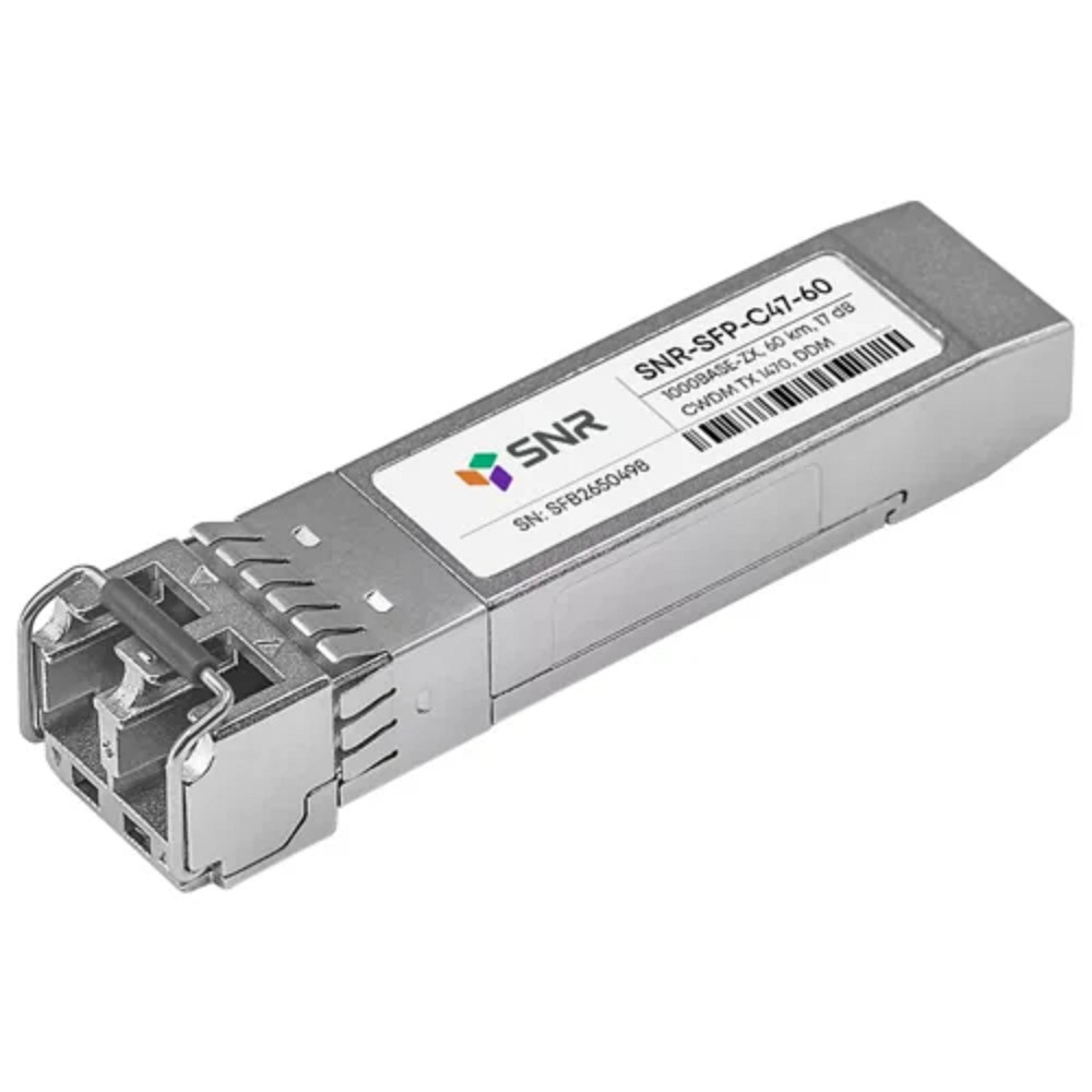 SNR SNR-SFP-C47-60 Модуль SFP CWDM оптический, дальность до 60км (17dB), 1470нм
