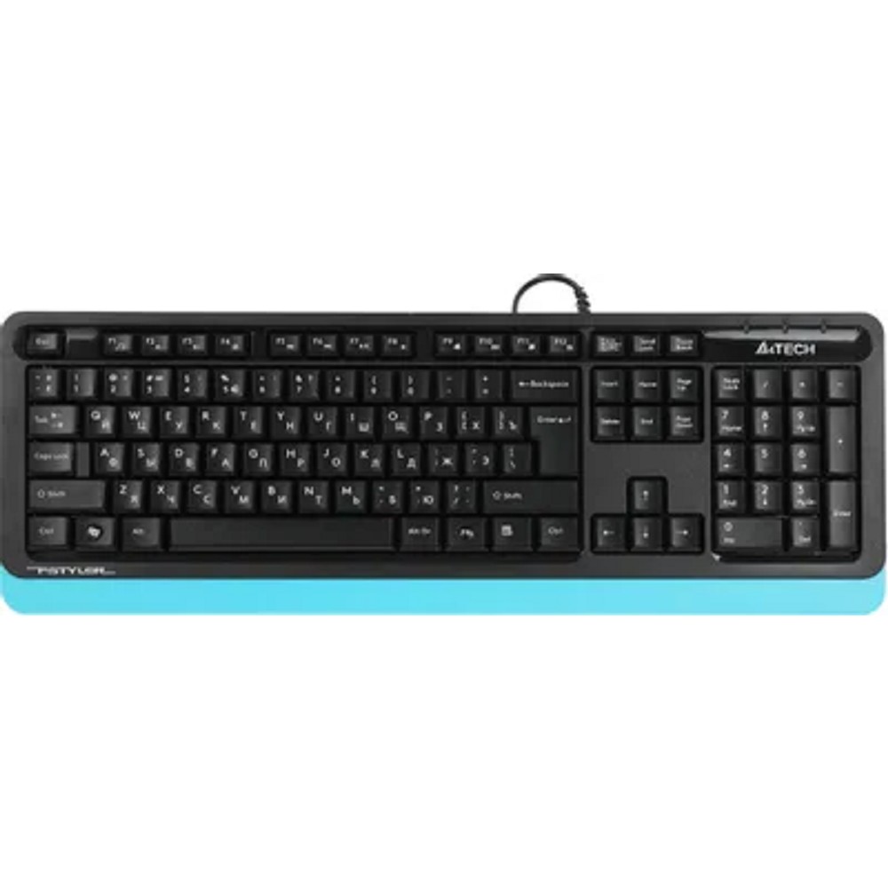 Клавиатура A-4Tech Fstyler FK10 BLUE черный/синий USB [1147528]