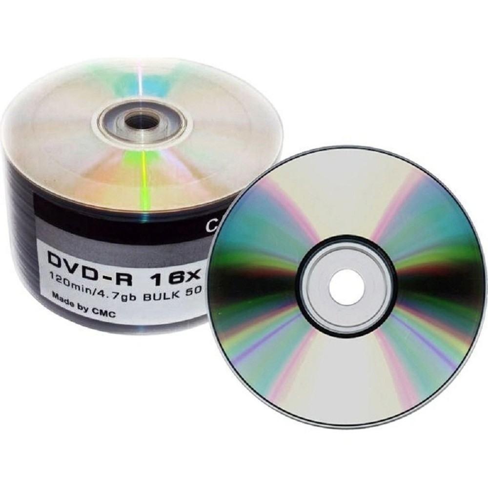 Диски СМС DVD-R 4,7 GB 16x Bulk/50 (141175)