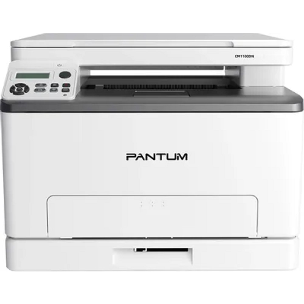 Pantum CM1100DN МФУ, Лазерное цветное,  P/C/S, A4, 18 стр/мин, 1200x600 dpi, 1 GB RAM, Duplex, paper tray 250 pages, USB, LAN, start. cartridge 1000/700 pages 