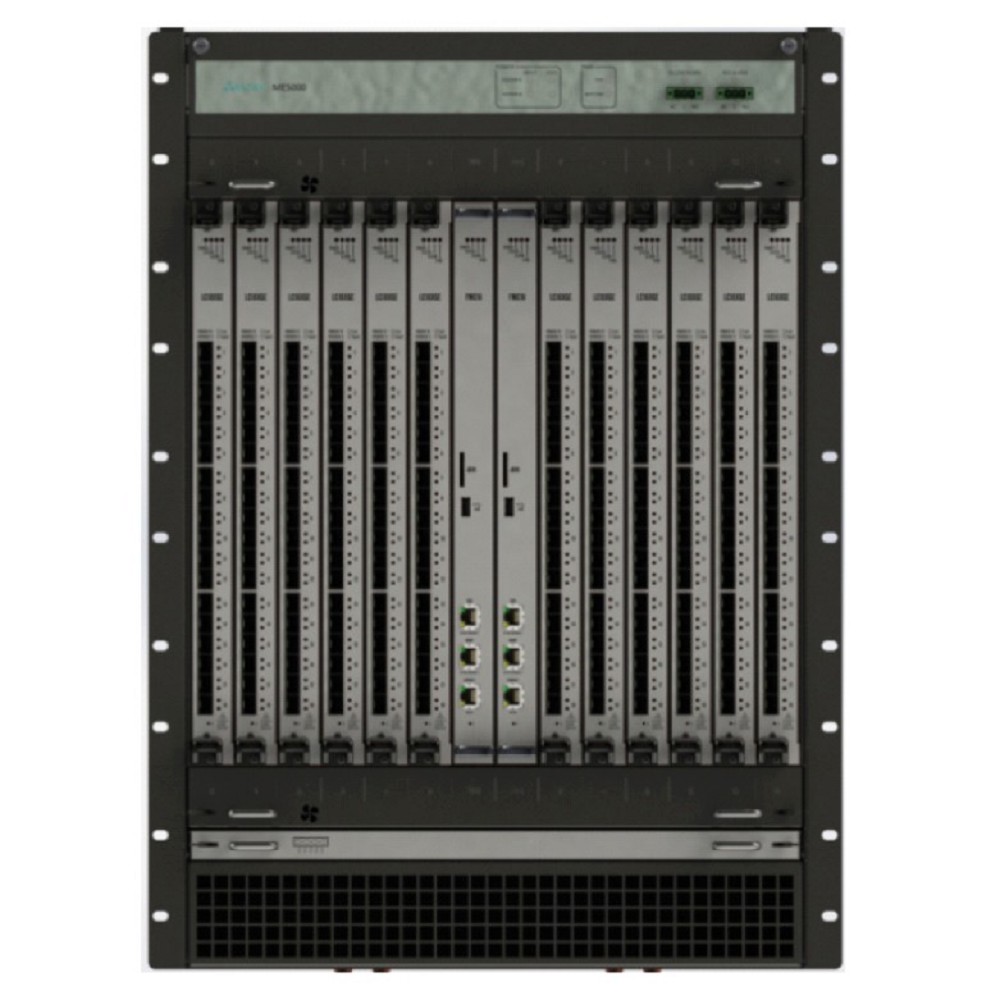 ELTEX ME5000 Шасси DC power input (2), слоты для модулей FMC (2), LC (12), ME5000-SM1 (1), ME5000-FB (2) included, ME5000-VF (1) included