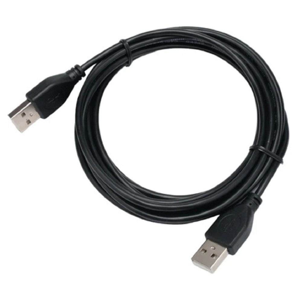Cablexpert Кабель USB2.0 AM/AM, экран, 28/26AWG, медь, Pro, 3м, черный, пакет (CC-USB2-AMAM-3M)