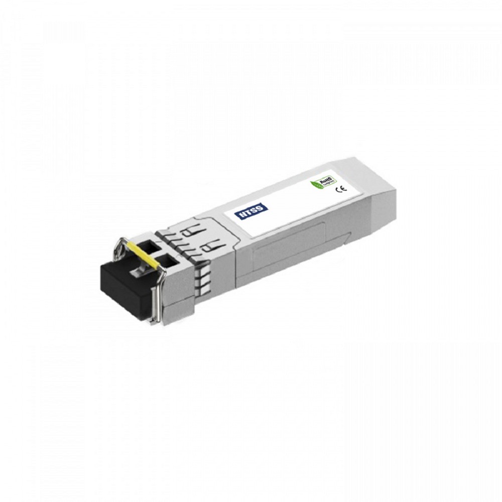 NTSS Модуль NTSS SFP+, 10Гбит/с, разъём duplex LC, рабочая длина волны 1550нм, SM,  дальность до 40км, ОБ 16дБ, DDM NTSS-SFP+10G-ER-1540LD