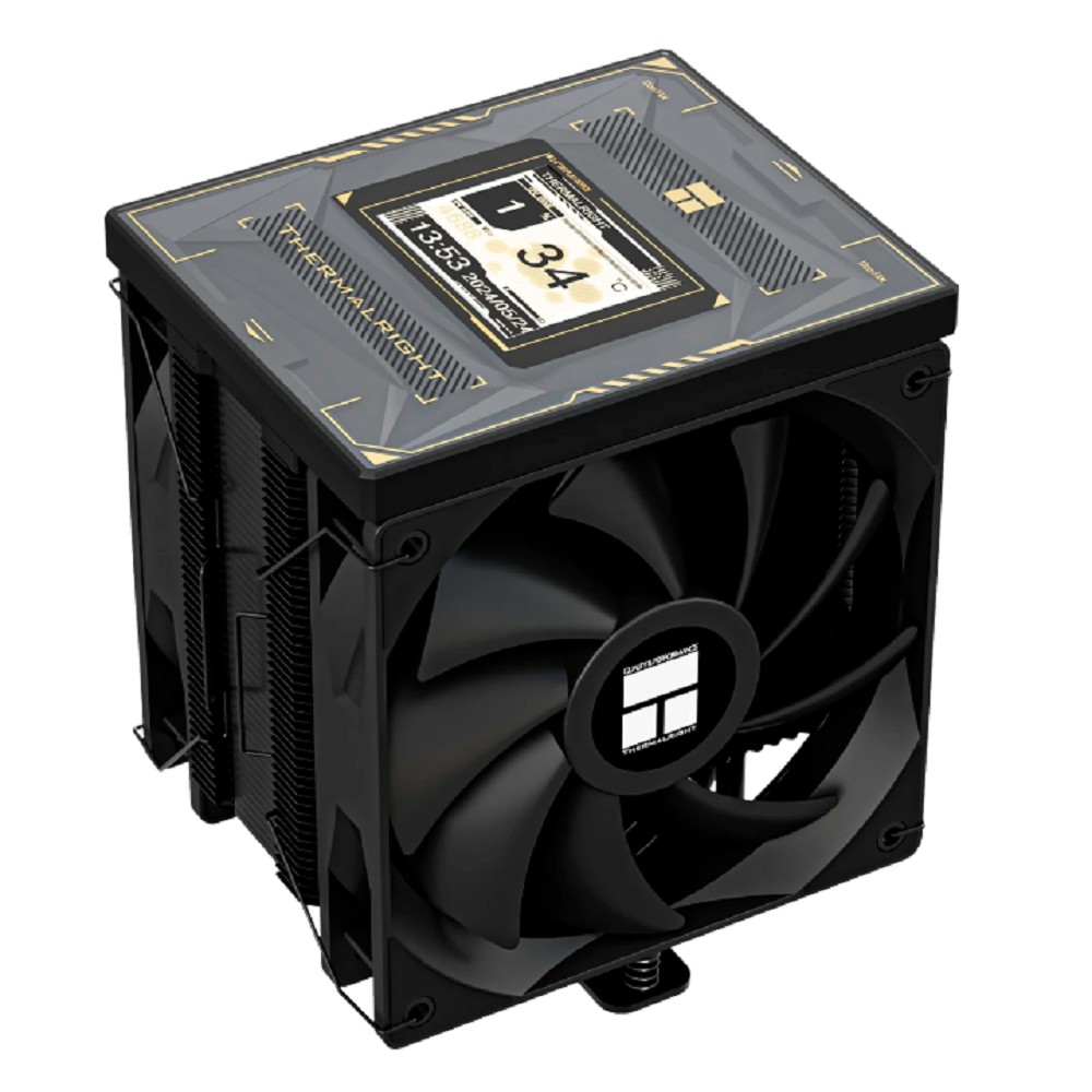 Thermalright Кулер Burst Assassin 120 Vision Black  LGA115X/1200/1700/1851 (2x120mm PWM Fan, медное основание, 6 тепл. трубок 6мм) / TRBA120VB