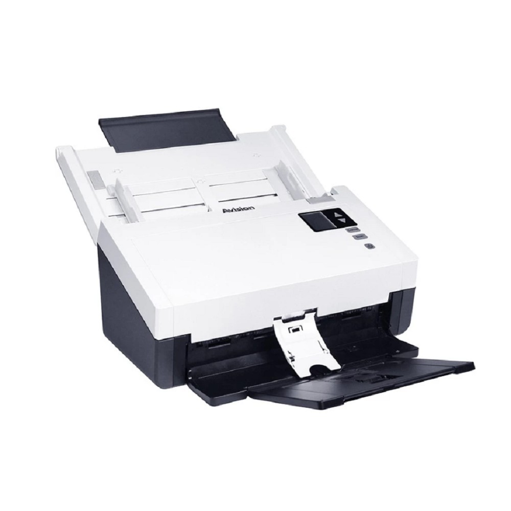 Avision AD345GWN (000-1012-02G) (протяжный, А4, 60 стр./мин, CIS, автоподатчик 100 листов, USB, Wi-Fi, RJ45) 