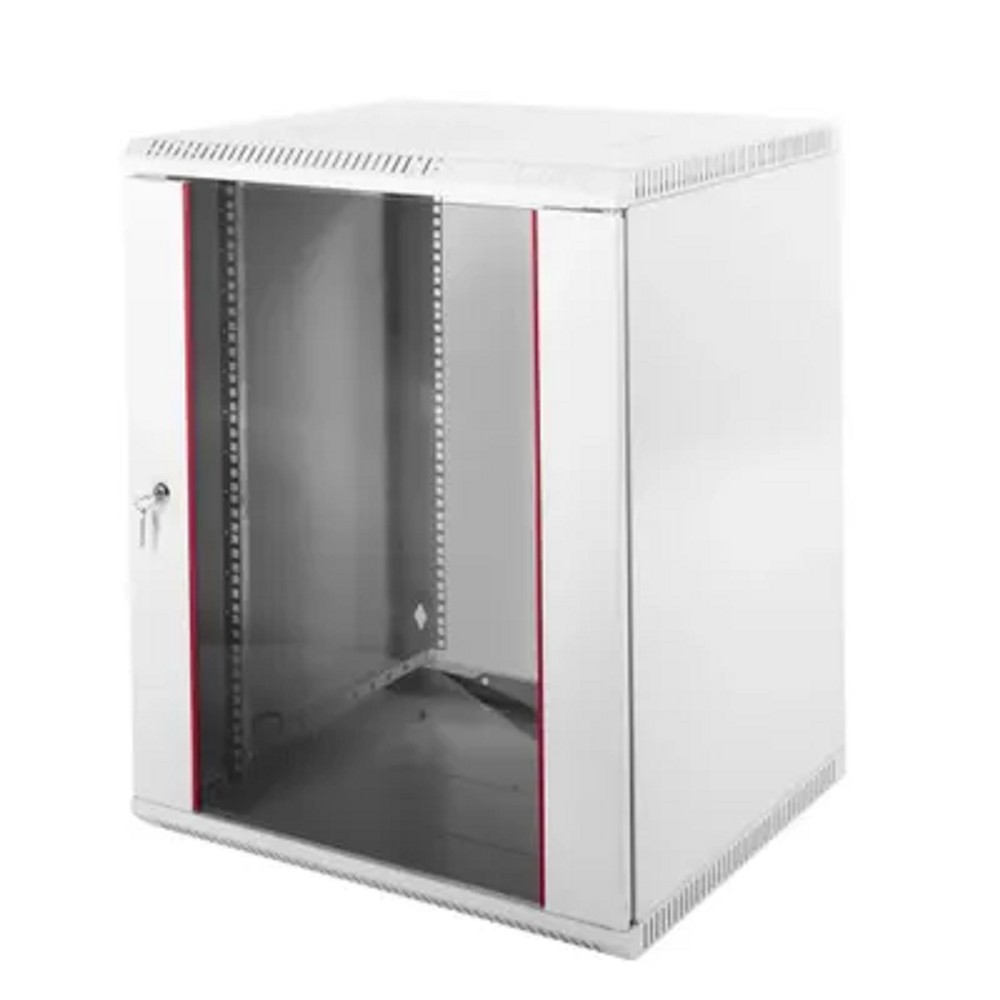 ЦМО Шкаф телекоммуникационный настенный разборный 12U (600х520) дверь стекло (ШРН-Э-12.500)(1 коробка)
