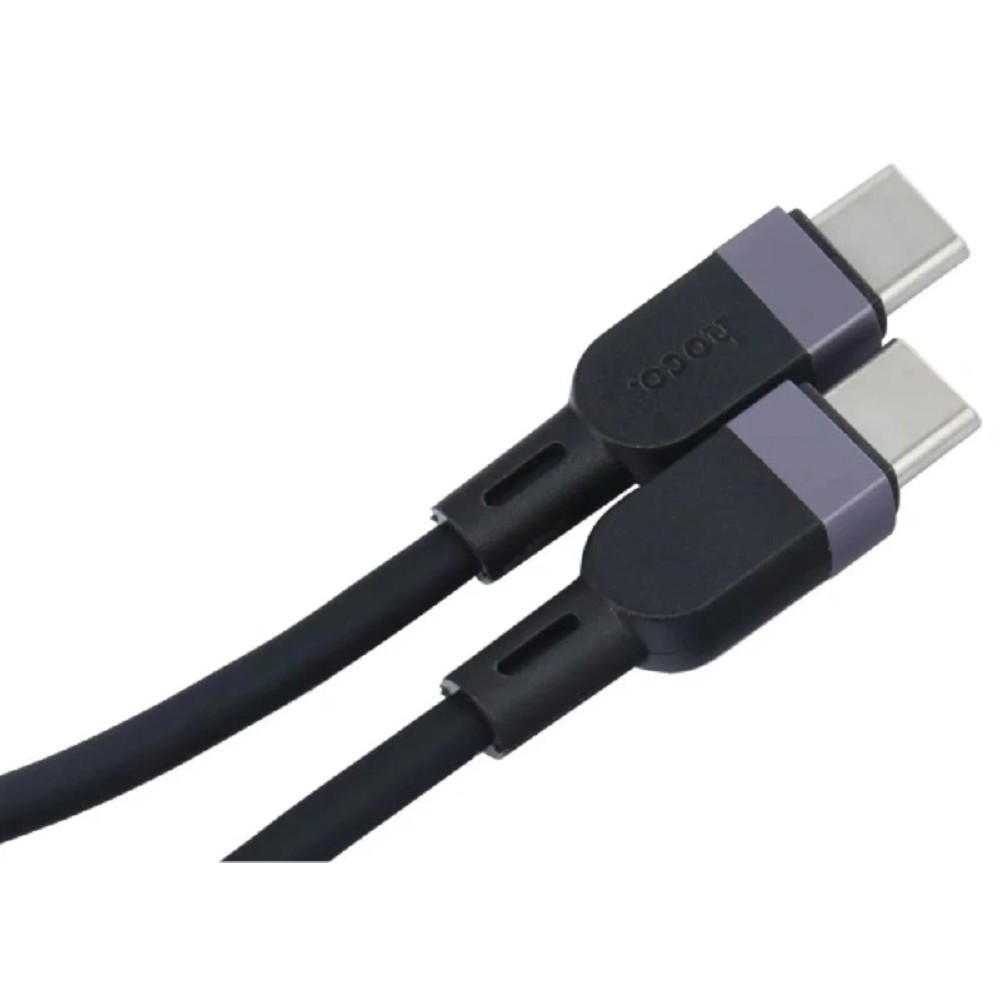 HOCO X109/ USB кабель Type-C/ 3m/ 3A/ Силикон/ Black