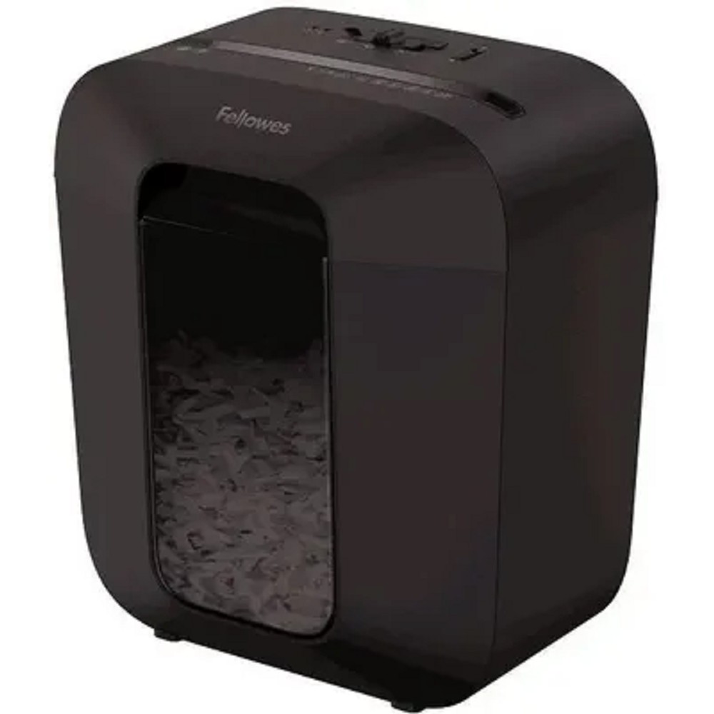 Fellowes Шредер PowerShred LX25 FS-41705(01) {DIN P-4,  4х37мм, 6 лст., 11,5 лтр.,  уничт.: скрепки,скобы,карты}