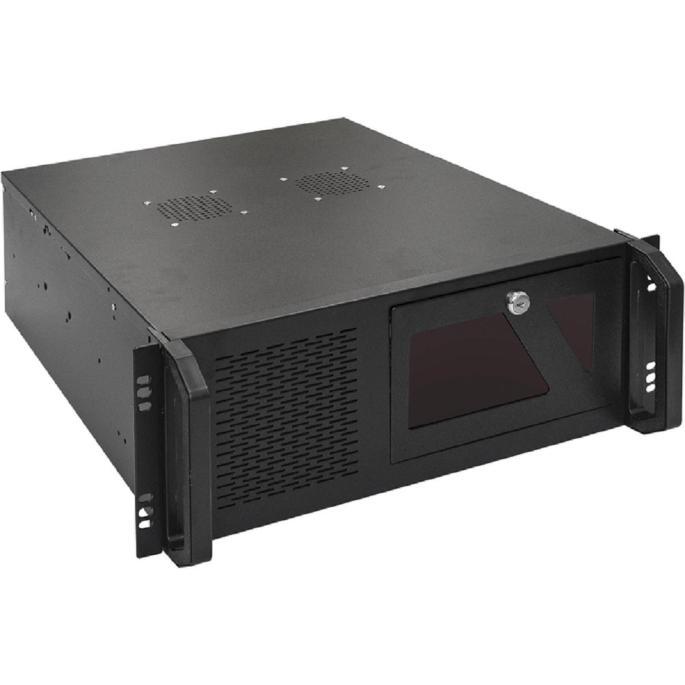 Exegate EX300087RUS Серверный корпус ExeGate Pro 4U480-06/4U4021S <RM 19", высота 4U, глубина 480, БП 1200PAS, USB>