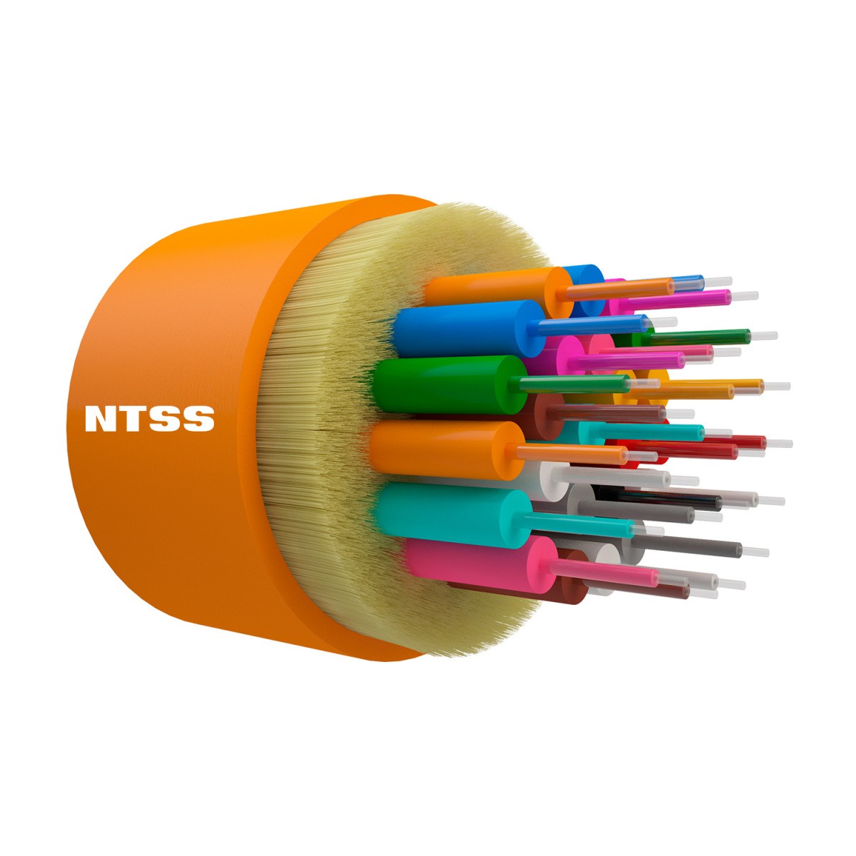 NTSS Оптический кабель распределительный, OM1, 62.5/125, 24 волокна, LSZH, оранжевый NTSS-FO-D-IN-62.5-24-LSZH