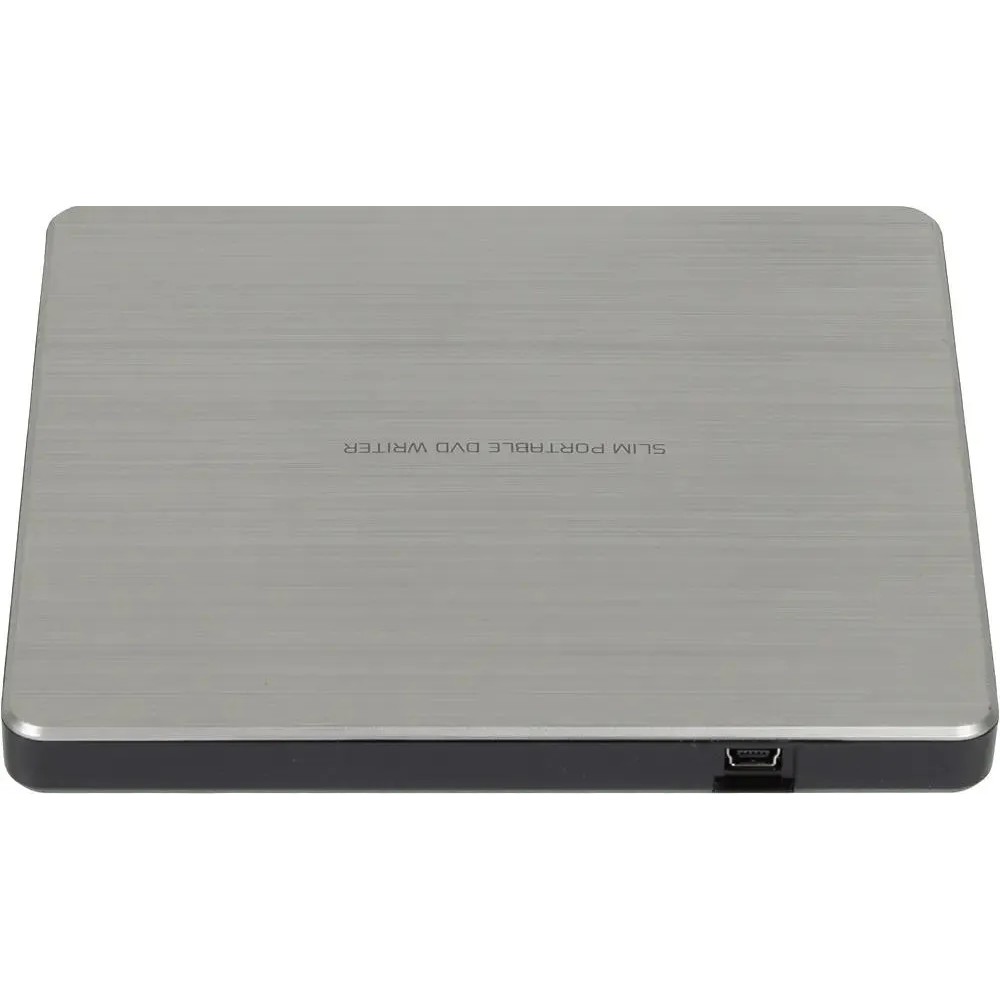 LG DVD-RW GP60NS60 ext. Silver Slim Ret. USB2.0 (совместим с 3.0)