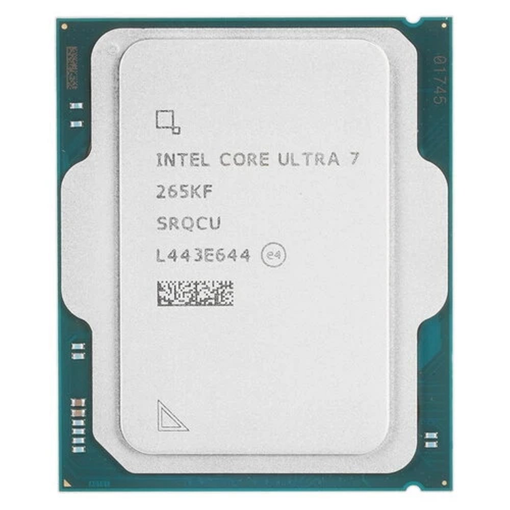 Товар с витрины. Протестирован. Центральный Процессор Intel Core Ultra 7 265KF OEM (Arrow Lake, C20(12EC/8PC)/T20, 3,3/5,5GHz, Without Graphics, L2 36Mb, Cache 30Mb, TDP 125/250W, S1851)