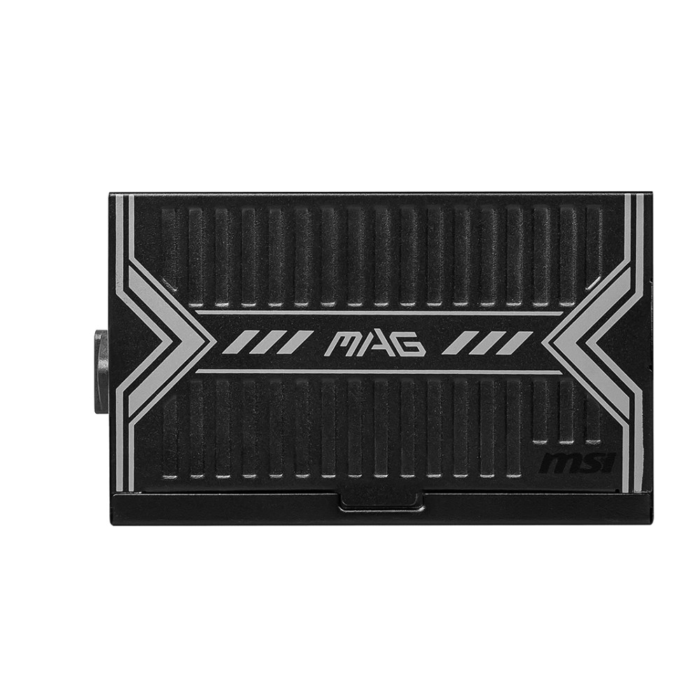 Блок питания ПК/ Power Supply MSI MAG A550BN, 550W 80+ Bronze (ATX, Non modular, 1x24(20+4)pin, 1xCPU 8(4+4)pin, 2xPCIe*2 8(6+2)pin, 5xSATA3, 2xMOLEX4pin, Active, 120x120mm, 150x140x86mm, APFC, black)