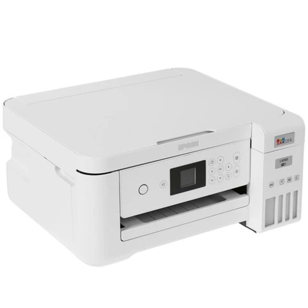 Повреждение упаковки Epson L4260 (C11CJ63412/C11CJ63513/C11CJ63502/C11CJ63515/C11CJ63415/C11CJ63411/C11CJ63514) {А4, 4 цв., копир/принтер/сканер, Duplex, USB, WiFi Direct,БЕЛЫЙ}