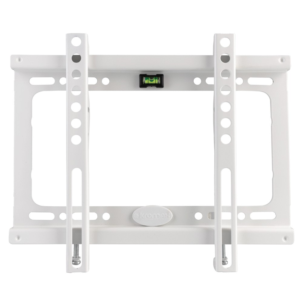 Kromax IDEAL-5 new white, Кр. стал. наст. для TV 15"-47", max 35 кг, 0 ст св., от ст. 20 мм, max VESA 200x200 мм.