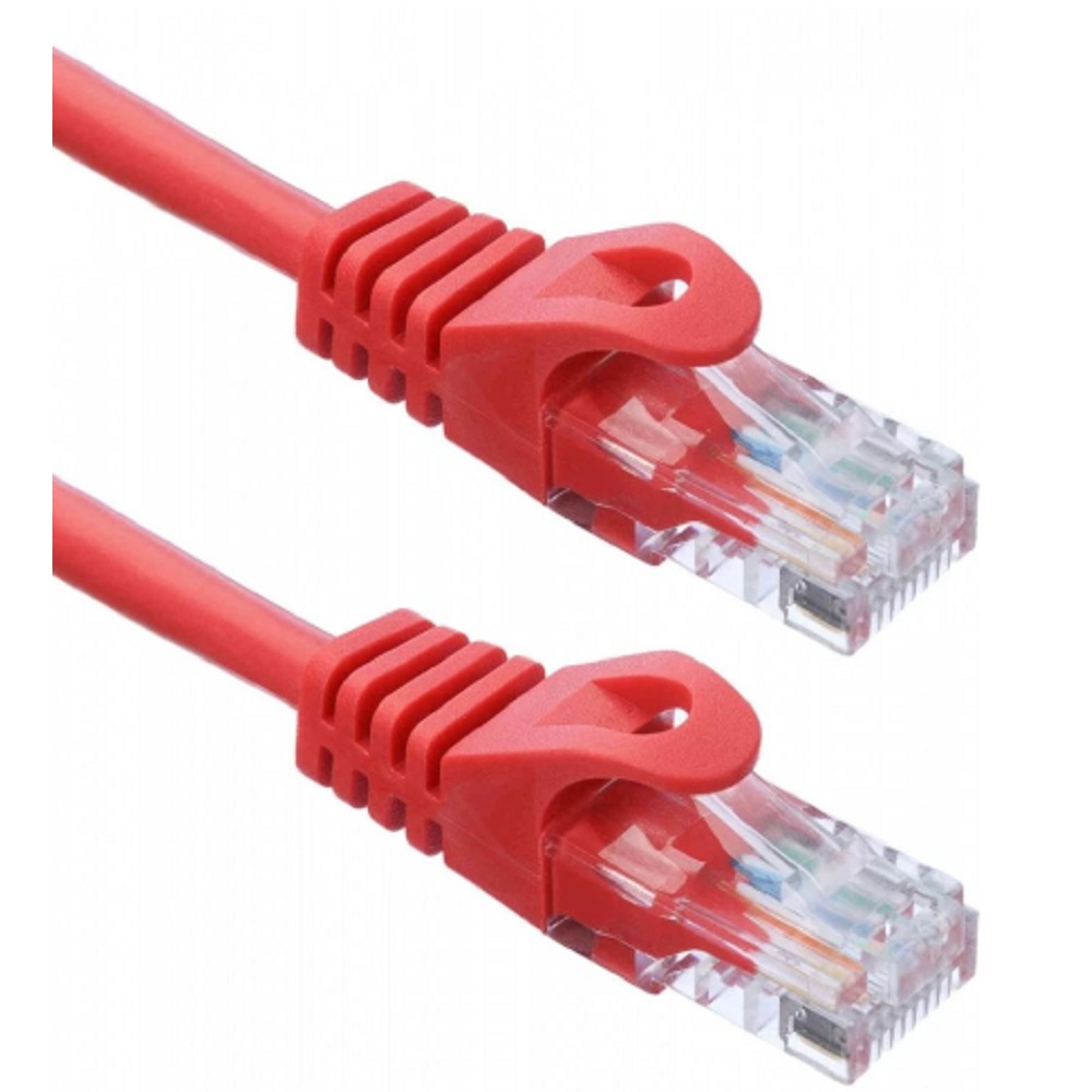 Кабель ACD Патч-корд ACD-LPU5E-50R |ACD-LPU5E-50R| Cat5e UTP 24AWG 4Pair, 7/0.18мм CCA Красный, 5.0м, (741630) 