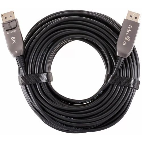 Telecom<TCG2130-20M> Активный оптический кабель DP1.4 8K@60Hz 20м