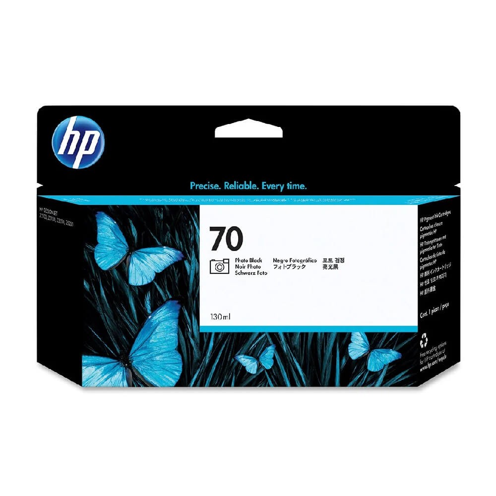 HP C9449A Картридж №70, Photo Black {DJ Z2100/Z3100, Photo Black (130 ml)}