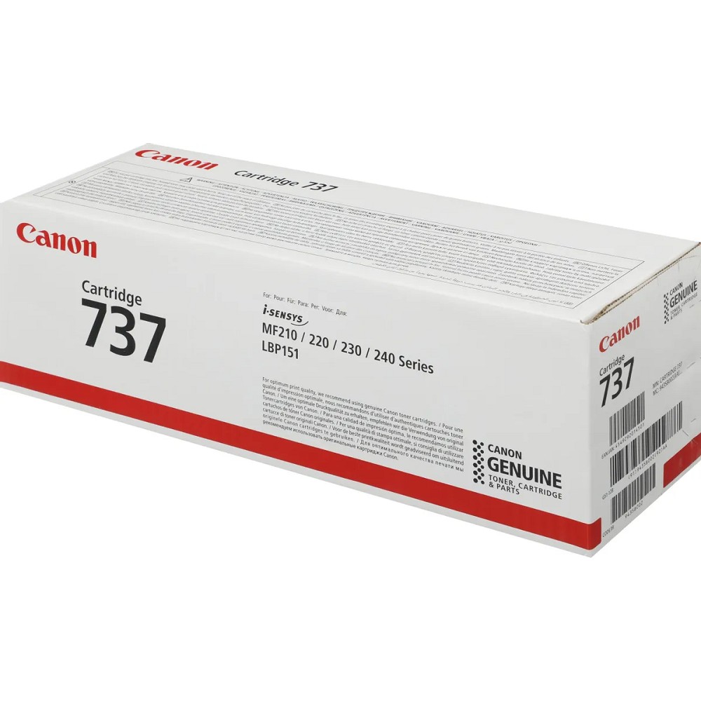 Canon Cartridge 737 9435B004 / 9435B002 для i-SENSYS MF211/MF212w/MF217w/MF226dn, 2400 страниц