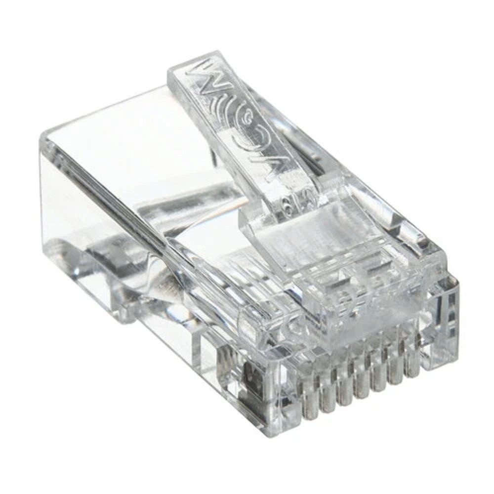 VCOM VNA2200 Коннектор RJ-45 для UTP кабеля 5 кат. (20 шт. в уп-ке), блистер (4895182229006)