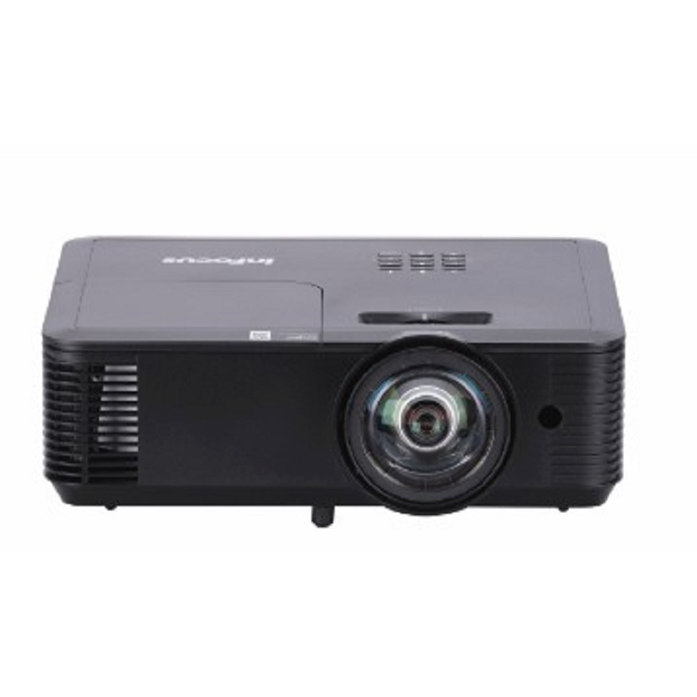 INFOCUS IN116BBST {DLP, 3600 lm, WXGA, 30 000:1, (0.52:1) - короткофокусный, 2xHDMI 1.4, VGA in, VGA out, S-video, USB-A (power), 3.5mm audio in, 3.5mm audio out, RS232, лампа до 15000 ч., 1x10W, 2.9}