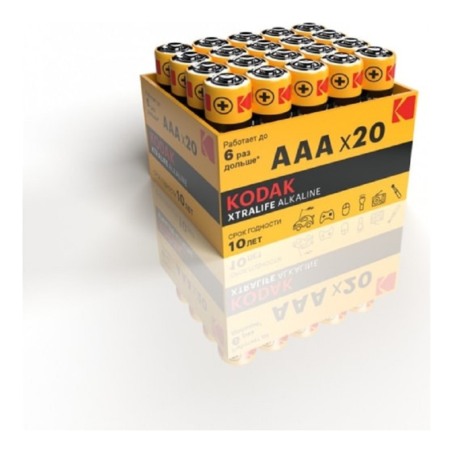 Kodak LR03-20 Bulk Xtralife Alkaline (20/360/34560) (20 шт. в уп-ке)