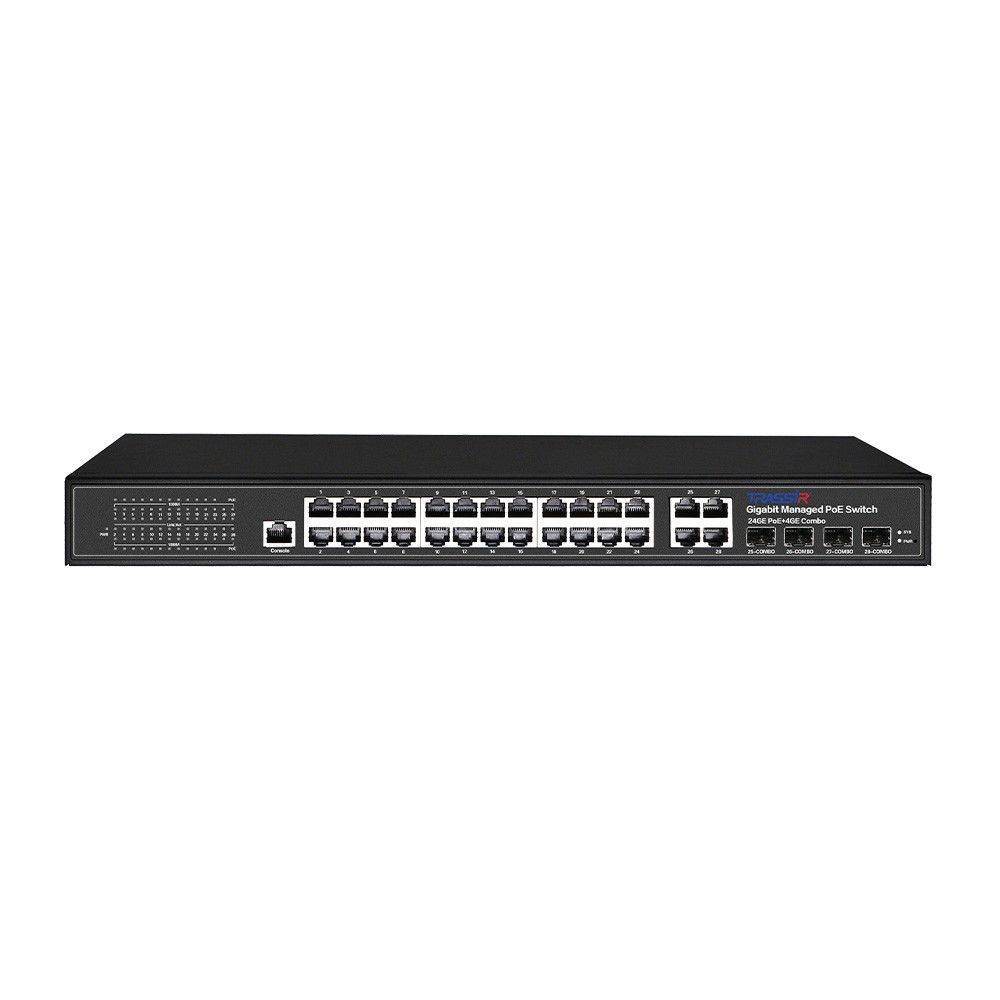 TRASSIR TR-NS24284C-400-24PoE v2 Коммутатор
