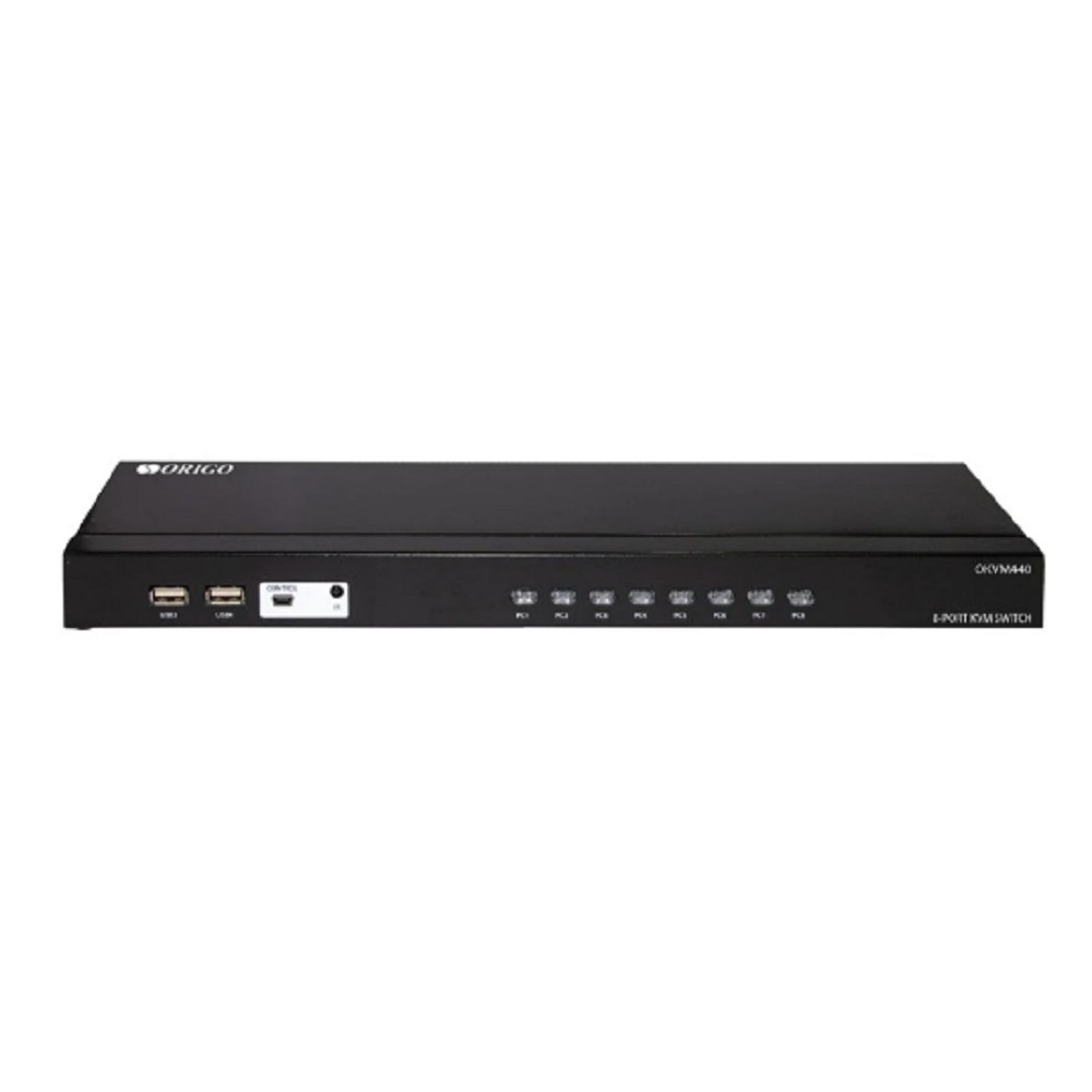 ORIGO OKVM440/A1B 8-портовый KVM-переключатель с портами VGA и USB