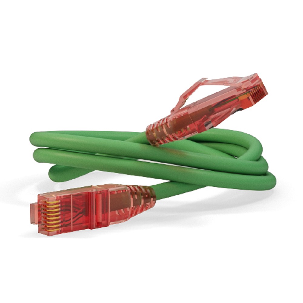 Hyperline PC-LPM-UTP-RJ45-RJ45-C5e-2M-LSZH-GN Патч-корд U/­UTP, Cat.5е, LSZH, 2 м, зеленый 