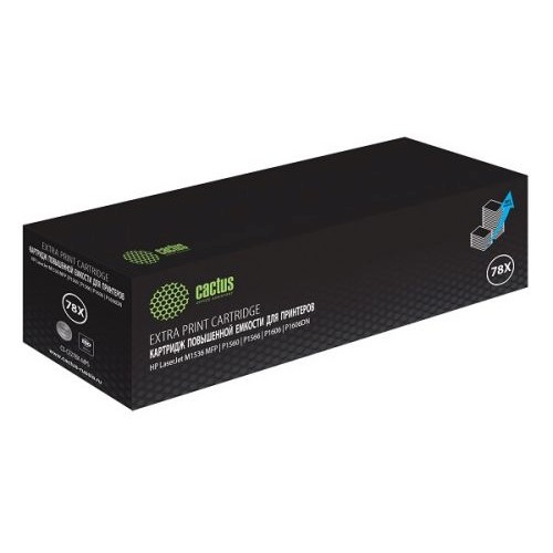 Картридж лазерный Cactus CS-CE278X-MPS черный (3000стр.) для HP LJ P1566/P1606w