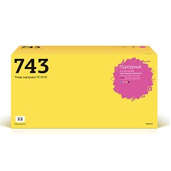 T2 CE743A Картридж (TC-H743) для HP CLJ Professional CP5225/5225n/5225dn (7000 стр.) пурпурный, с чипом, восст.