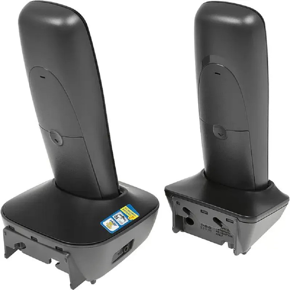 Panasonic KX-TG1612RUH (серый) {Доп трубка в комплекте,АОН, Caller ID,12 мелодий звонка,поиск трубки}