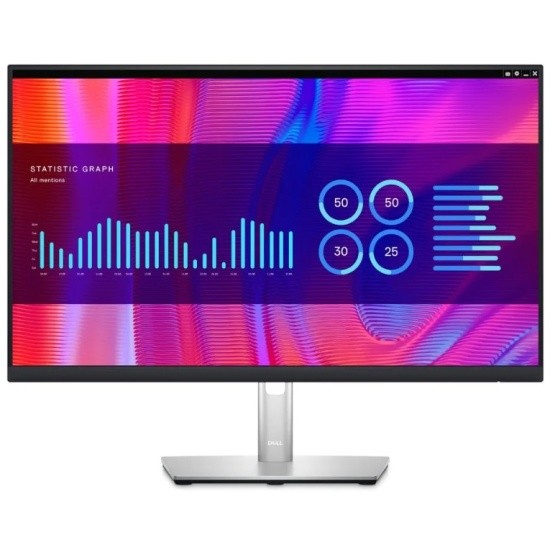 LCD Dell 23.8" P2423DE {IPS 2560х1440 75Hz 5ms 300cd 178/178 1000:1 8bit HDMI DisplayPort DisplayPort(out) 4xUSB3.2  USB-C3.2 RJ45 VESA}
